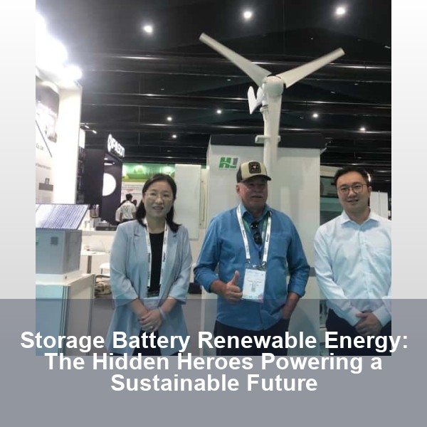Storage Battery Renewable Energy: The Hidden Heroes Powering a Sustainable Future